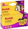 Kodak Gold 200 24 Exp 35mm Colour Film - Triple Pk