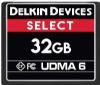 Delkin 32gb CF Compact Flash UDMA 6 Memory Card