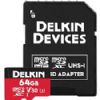 Delkin Pro 64gb Micro SDXC High Speed Memory Card