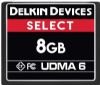 Delkin 8gb CF Compact Flash UDMA 6 Memory Card